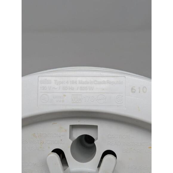 Braun Blender Base 4184 5 Speed with pulse Tested - Picture 4 of 4